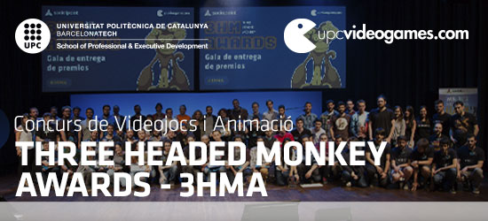 Participa a la 5a edició del Concurs Three Headed Monkey Awards - 3HMA. 