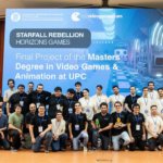 Los estudiantes del máster en Videojuegos presentan su juego Starfall Rebellion