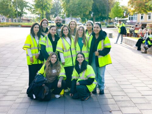 Tres alumnes del màster en Lighting Design participen en el festival Lights in Alingsås 2025